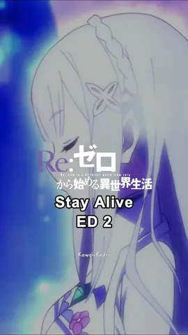 Re:Zero ED 2 | Stay Alive |  🖤#ending  2 de #rezero 🎶🎧 #stayalive  - #rietakahashi  ✨🔊 #edit #editanime #editopening #opening #ending #anime #letras #subtitles #subtitulos #español #japones #romaji #kawaiirodri #lyrics #traduccion #fypシ #fyp #fypage #fypシ゚viral #parati #paratii #paratipage #foryou #2024 #foryoupage #viral #otaku #ingles #subtitles #traduction 👤#personajes - #rem #ram #subarunatsuki #emilia #satella #echidna #beatrice 👥 📺#crunchyroll #otros 🤍