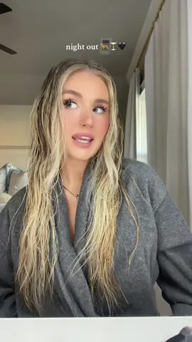 Martini please 🍸🍸 #nightout #makeup #hairtransition #transition #grwm #getready #hairtok #utahcurls 