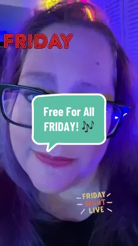 It’s Friday, Friday 🎶 come hang out and see what kind of playlist we’ll build tonight! #geekgirlnikki #geekgirlmusic #goinglivenow #fridaynightfun 