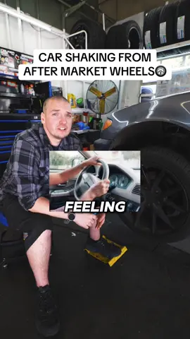 Car shaking while driving? Did you put after market parts on your car recently? This could be the issue. 🛞#car #cartok #truck #trucktok #carmaintenance #cars #trucks #suv #mechanic #gillspoints 