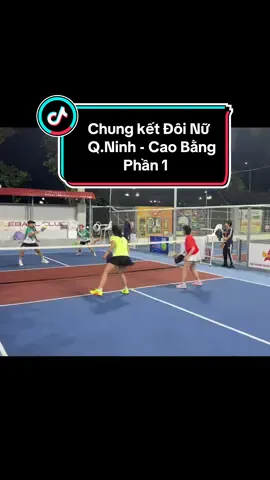 Giải Pickleball Vô địch các CLB Quốc Gia - Chung Kết Đôi Nữ <35 tuổi#vodichquocgia2024 #pickleball #thịnhhành #suckhoesắcđẹp 