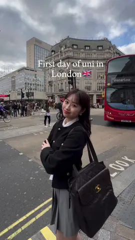 First day of uni in London🇬🇧📚💡 #london#collegelife#起業#留学#海外 