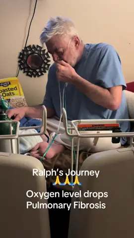 Ralph’s journey is a hard one oxygen levels  drop in 40’s 60’sand 80’s he’s already hooked up to two concentrators, and uses E tanks to bring his oxygen level back up #oxygensaturation #oxygen #endstage #pulmonary #emphysema #copd #livingwithdisability #sayinggoodbye #life 