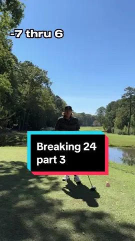 Part 3 of breakin 24 #jakedezgolf #golf #golfer #golfswing #breaking50 #golftips #golftiktok #golfing 