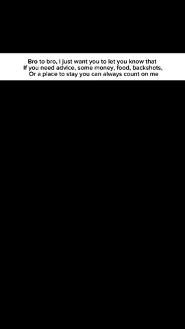 I’m always there for you 