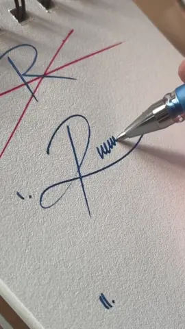Signature Style of Letter R #signature #howtodraw #signatureidea #foryou #capcut 