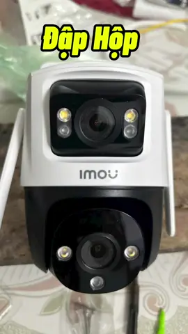 Camera Wifi Imou ngoài trời 2 mắt kép CRUISER DUAL 10MP, đập hộp camera #camera #imou #ngoaitroi #10MP