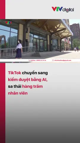Người lao động đang dần mất đi cơ hội việc làm trước xu hướng phát triển mạnh mẽ của A.I. #vtv24 #vtvdigital #tiktoknews #tiktok #bytedance #AI