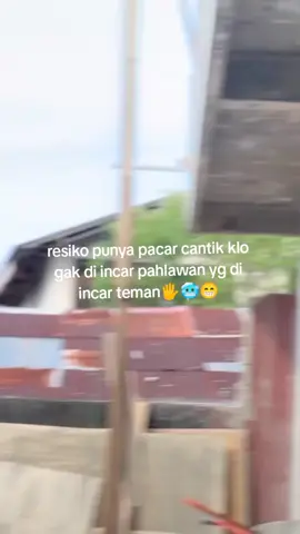 resiko punya pacar cantik 😁