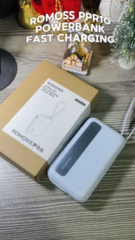 Your power source on the go! Upgrade your powerbank to Romoss PPR10 fast chraging.  #romosspowerbank #romoss #powerbank #fastcharging #fyp 
