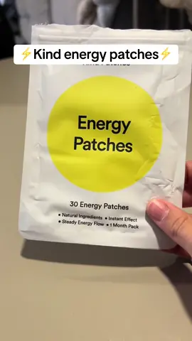 Keep yourself energetic with these patches. I absolutely love them and will definitely continue to wear them. Get yours now #energy #vitamin #health #fypage #fyp #foryou 