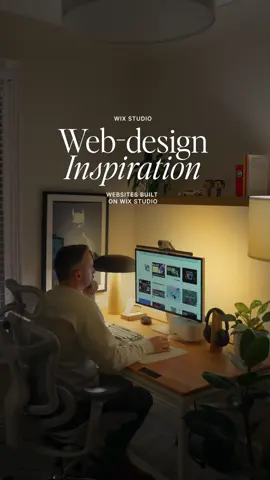 Web-design inspiration, all Built on Wix Studio.  - - -  #wixstudio #webdesign #websitedesign #designinspiration @Wix Studio 