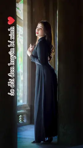 áo dài xinh màu đen ❤️#Xuhuong #aodai #aodaiden #aodaisieumong #aodaigoicam #xuhuongtiktok 