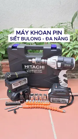 Máy khoan pin HITACHI động cơ không chổi than có chức năng siết bulong, bắn vít#maykhoanpinhitachi #sietbulonghitachi #sietbulong #banvit #sondodien #xuhuong