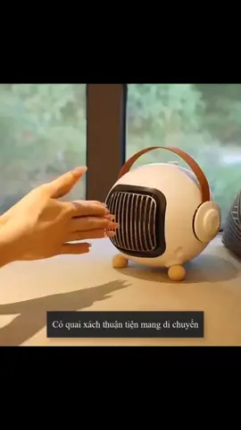 Quạt sưởi gốm 2 chiều nóng lạnh hẹn giờ tắt #quatsuoi #damtong #trending #xuhuong #thinhhanh 