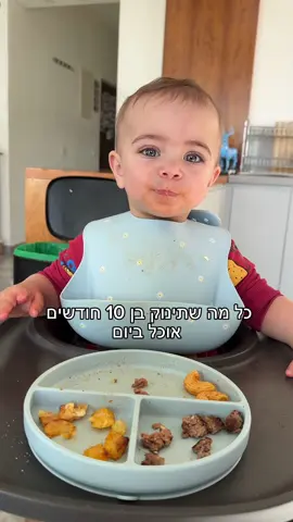 כל מה שתינוק בן 10 חודשים אוכל ביום #אמא #אמאצעירה #אמאבטיקטוק #אליאב #תינוק #אמאברשת #אמאשלאליאב #יצירתתוכןעםתינוק #הוריםצעירים #בייבילד #אוכללתינוקות 
