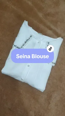 Seina Blouse ✨#bajugemash #racuntiktok #bajuwanitadewasa #bajuwanitakekinian #fyp #fypシ゚viral #blouse #blousewanita #blousewanitamurah 