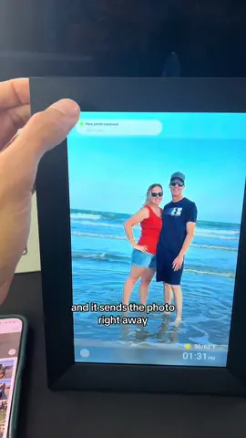 What a great gift for granparents and you can share the code for other family members to add photos! #family #digitalpictureframe #grandmasoftiktok #MomsofTikTok #falldealsforyou 