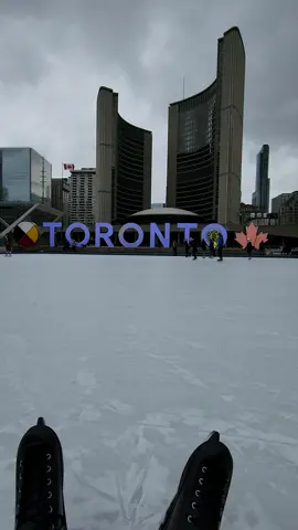 Winter Ice Skating #winter #iceskating #toronto