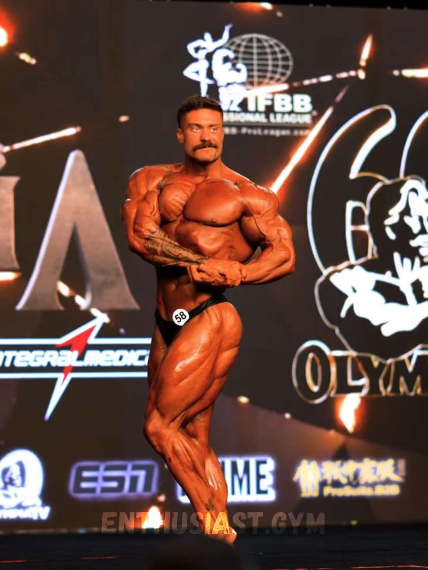 Cbum on stage posing - Mr. Olympia 2024 ENTHUSIAST5% FOR 5% OFF - link in bio  #cbumedit#cbummotivation#cbum#gym#gymrat#GymTok#gymedit#gymmotivation#olympia#mrolympia