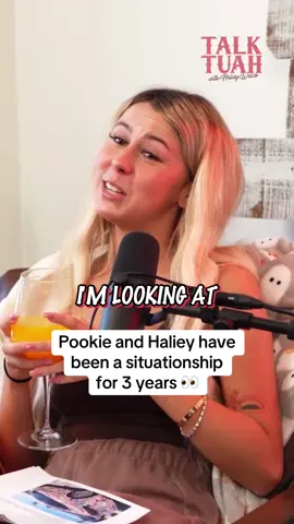 Need the Pookie reveal. 💍 @Hay_welch #halieywelch #jojosiwa #talktuah #talktuahpod 