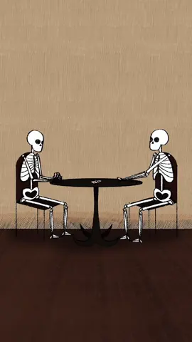 Two gentlemen playing cards together ☠️ #skeleton #animation #cartoon #digital #cards #procreate #practice #funny #digitalart 