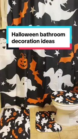 Get your bathroom in the spooky spirit 👻👻 #creatorsearchinsights #FallDealsForYou #tiktokshopholidayhaul #tiktokshopcybermonday #tiktokshopblackfriday #bathroomdecor #halloweendecoration 