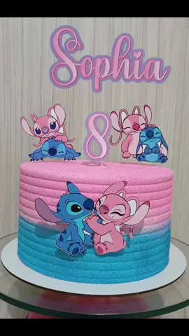 Bolo do Stitch  #bolotematico 