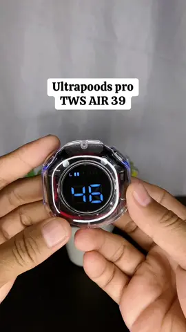 ultrapoods pro. TWS AIR 39 suara kenceng banget di telinga🎧 #tws #twsairpods #headsetbluetooth #TikTokShop 