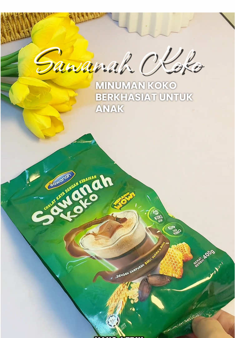 anak korang suka minum air coklat? boleh try sawanah koko ni. boleh jadi milkbooster mommy2 jugak tau #sawanahkoko #minumancoklat #aircoklat 