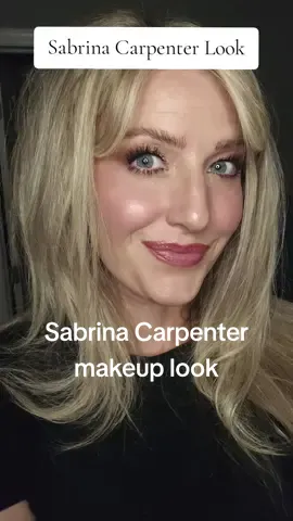 Did I pull it off?  #sabrinacarpenter #makeup #makeuplook 