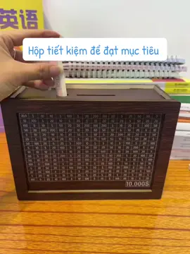 Hộp đựng tiết kiệm theo mệnh giá #hoptietkiem #hopdungtien #ketsat 