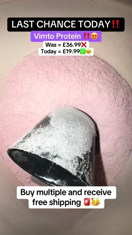 Incredible deal stock up while you can 🤩🥰 #vimto #proteinpowder #tiktokmademebuyit 