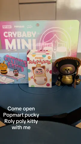 #popmart #unboxing #pucky #siamesecat #rolypolykitty 