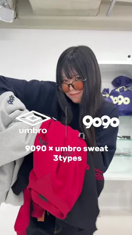 前回大人気だったコラボのスウェットで3code❤️‍🔥 　 【9090 × umbro Two Logo Crewneck Sweat】 　 @9090     #PR #fypシ #おすすめ #cityboy #ストリート #OOTD #秋服 #秋コーデ #スタッフコーデ 
