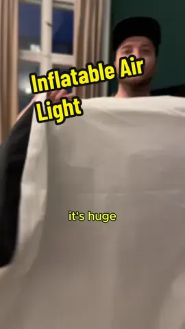 This inflatable light is insane! Really love it! #filmmaker #cinematography #videographytips #weddingphotographer #cameraman 