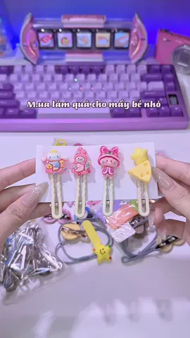 Làm 🎁 cho mấy bé là hợp lý luôn #unboxing #unbox #viral #xuhuong #keptoc #keptocxinh 