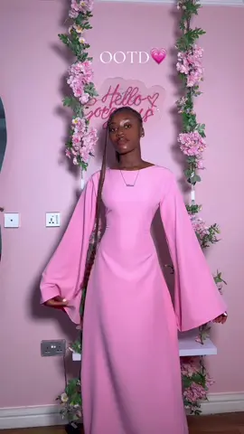 Sunday OOTD💗.    Dress available to order @styleby.Fay on ig💗 #OOTD #fyp #fypシ゚ #abuja #CapCut #pink #happysunday 