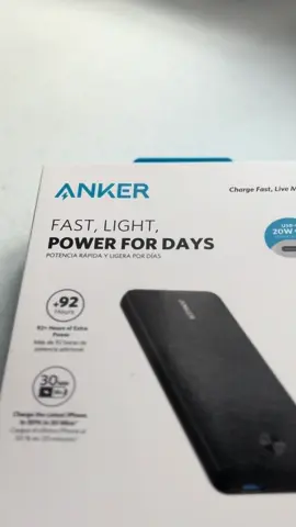 The Anker 525 Power Bank (PowerCore 20k) Trickle-Charging Mode Trickle charging is designed to provide optimized charging to low-power devices such as earphones, Bluetooth speakers, and other accessories. To activate, press the power button twice or press and hold for 2 seconds until the LED indicator turns green. Rapid Recharge Pair up with an 18W USB-C Power Delivery charger (not included) to fully recharge PowerCore's internal battery in just 5 hours. Recharging with a 10W or less charger will take approximately 20 hours.  20,000 mAh is the total nominal rated capacity of the internal battery cells. (Anker Flagship Store) #Anker #Powerbank #iphone #Samsung #Vivo #Oppo #xiaomi #realme #smartphone #huawei #ipad #student #collegestudent #fyp #fypシ #budolfinds #infinix 