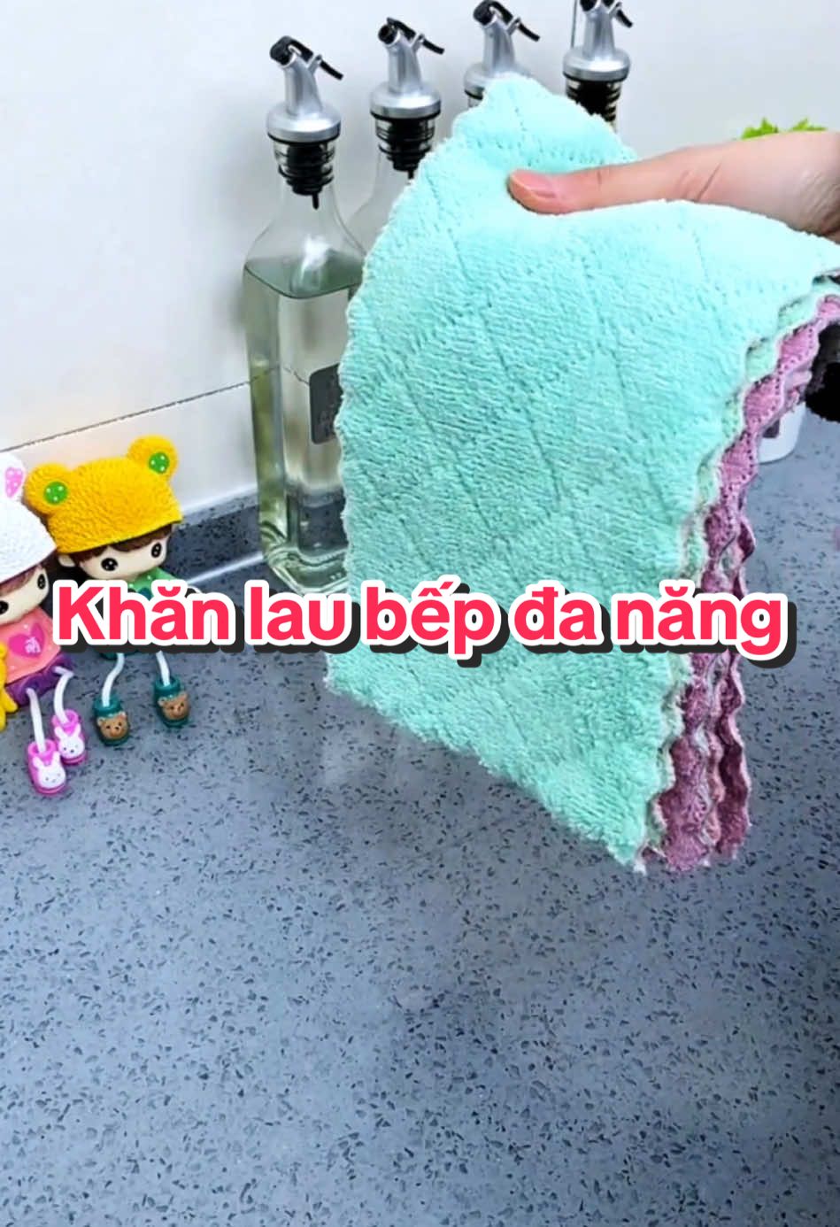 Khăn lau bếp đa năng chỉ 1k/1c thôi mà lau ok lắm nha mọi người #khanlaubep #khanlaubepdanang #khanlaubepsieutham #khanlaubeptienloi #giadungtienich 