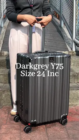 Y75 Darkgrey 🤩🥰😍 Buruan Cek Keranjang Kuning Di bawah Untuk Pembelian ✨🤩🥰🫶🏻 #koper24inchimurah #koper20inch#koperlistrik #koperaestetic#koperjalan #koperkain#hargabonekah lotso miniso#koperpolo #kopertravel#koper #viralvideo#Flash #diskontiktokshop#Koper #18inch Elizabeth #beutycase#tutto #kopertravel#koperpremium#kopermurah#traveling#kopertuttoo#koperpremiumsultan#kopermodern#koperindonesia#kopertahanpecah