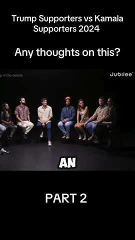 Trump Supporters vs Kamala Supporters 2024 on “Harris beat Trump in the debate” #trump2024🇺🇸 #kamalaharris2024🇺🇸💙 #jubilee #biden #foryou #fypage #foryoupage #fyp #debates #kamala #trump #2024president 