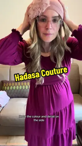 Come shopping with me at @Hadasacouture_ny for some modest clothes #modestfashion #hadasacouture #modestdress #shopping #tryon