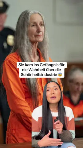 Deshalb musste sie ins Gefängnis 😨 #gesundheit #ernährung #fyp #haarpflege 
