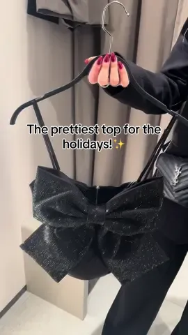 Zara find! 🎀  #zara #zarafinds #outfit #bow #TikTokFashion #holidays #inspo #partyfit 