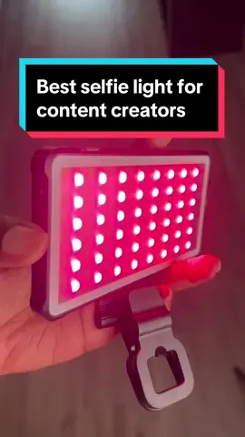 No more dark videos! Grab this light & take your content creation up a notch! Perfect for new & aspiring creators & TikTok shop affiliates! #contentcreator #content #light #selfielight #tiktokaffiliate #digitalmarketing #falldealsforyou 