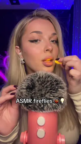 ASMR fireflies (bugs) #asmr #asmrbugs #asmrmouthsounds #asmrtiktoks #unitedkingdom #us #fyp #fypasmr #unitedstates #uktiktok #usa 