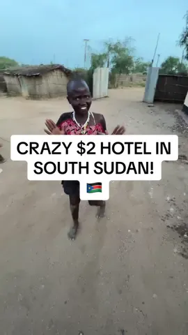 🇸🇸 Crossing into South Sudan from Kenya, I was left in the remote border village of Narus, where I found this interesting yet chaotic $2 hotel room. The room itself wasn't bad. It came with a few characters, such as Gita, whom everyone loved ✨  Would you sleep here ? 👀  #travel #traveltiktok #traveling #backpacking #budgettravel #southsudan #southsudantiktokers🇸🇸 #southsudanese #southsudanesetiktokers🇸🇸🇸🇸🇸🇸 #sudan #juba #bor #africa #eastafrica #hotels #viral ##fyp #dnzhtravels 