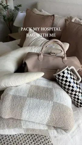 hospital bag is packed!! i slightly overpacked but i like having options 🫶🏼  #hospitalbag #hospitalbagessentials #momhospitalbag #laboranddelivery #postpartum #postpartumrecovery #pregnant #pregnancy #nesting #nestwithme #packwithme #MomsofTikTok #fyp 