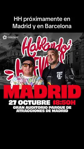 Hh nuevamente por ESPAÑA 🤩 Vuelven Jorgito Luna y Ricardo Mendoza a Madrid y Bcn. #hablandohuevadas #jorgeluna #ricardomendoza 